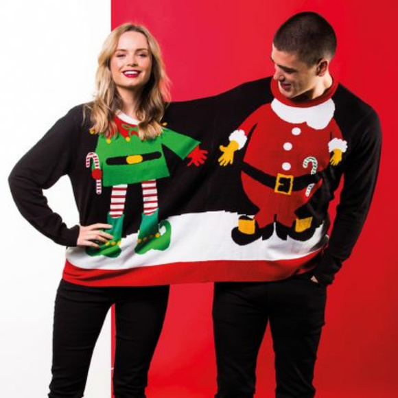double ugly christmas sweater